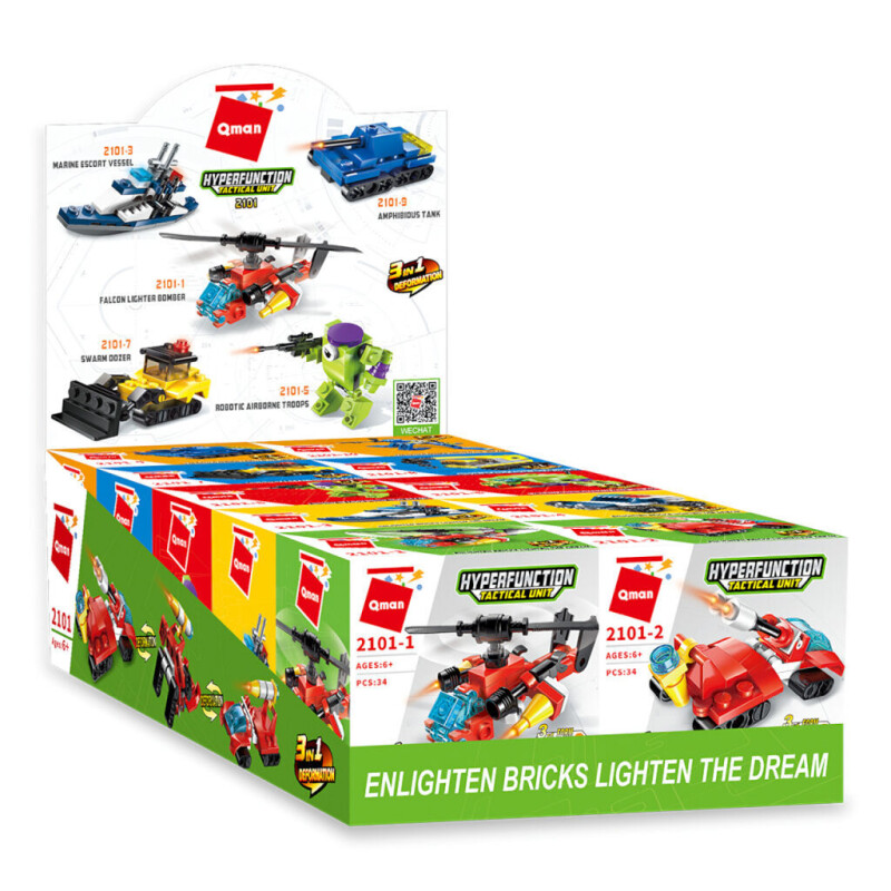 Qman Hyperfunction Tactical Unit sada 10 ks